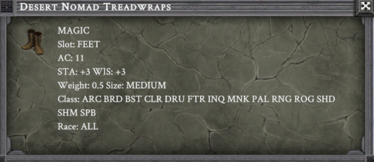 DESERT NOMAD TREADWRAPS item card